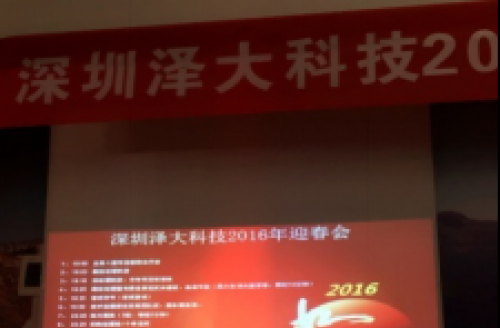 公司2016年“辭吉羊，迎金猴”迎春會(huì)