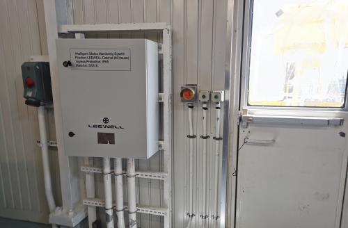 DPW智利Puerto Lirquen碼頭2岸橋項目利維系統(tǒng)完成基地安裝調(diào)試